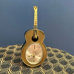 SWIZA Swiss Guitar Alarm Clock EUC Vintage****